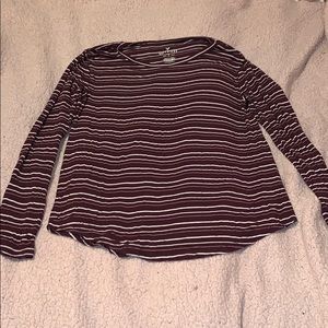 Two Long sleeve American Eagle shirts